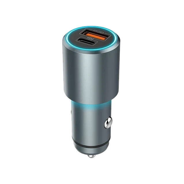 Cargador de Coche | (USB-C y USB-A) 53W