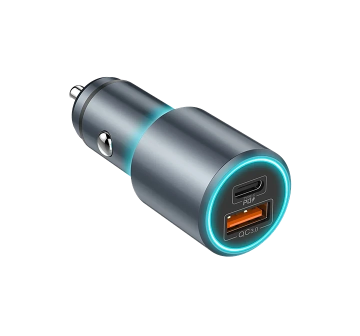 Cargador de Coche | (USB-C y USB-A) 53W